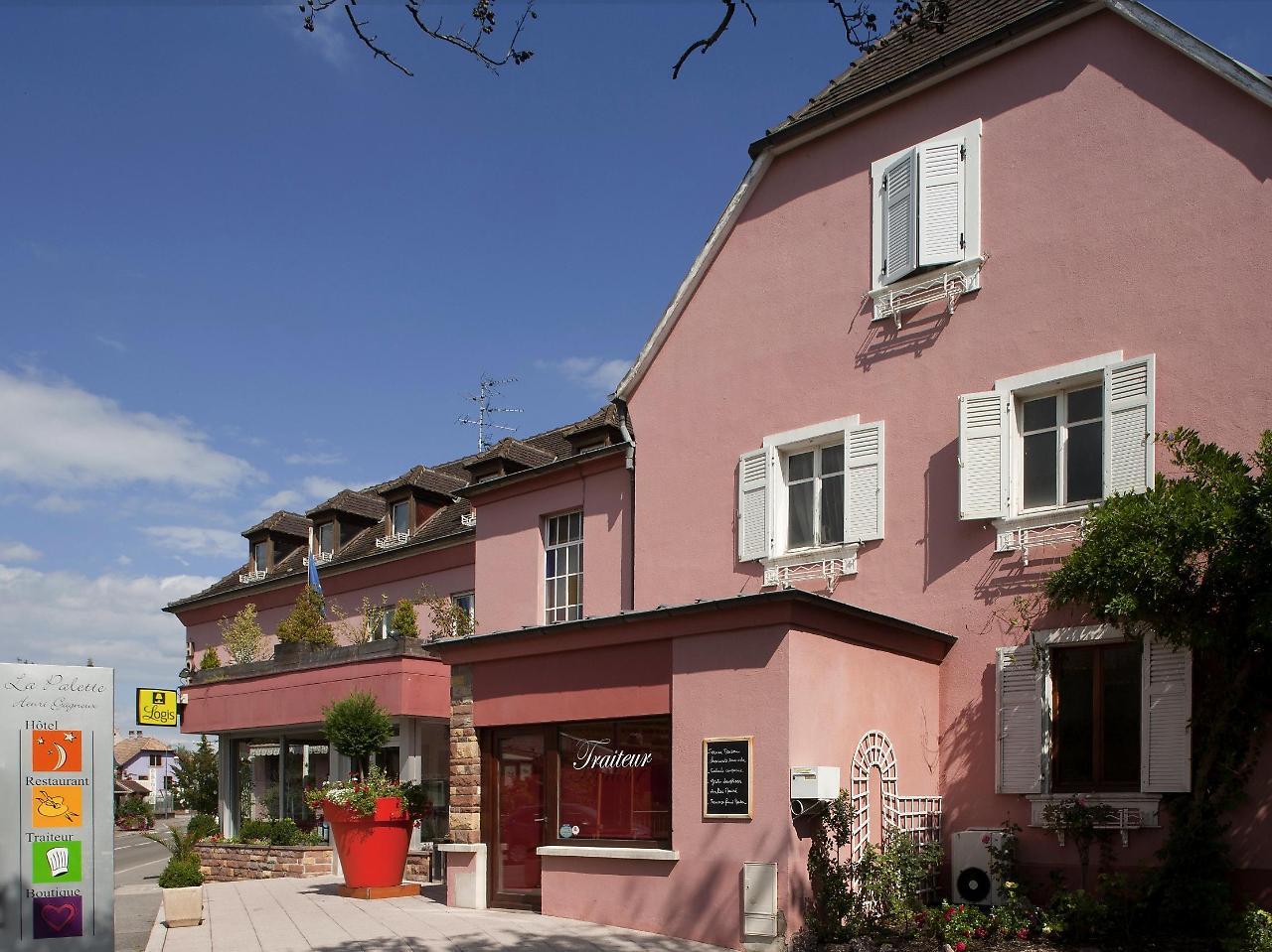 Wettolsheim Hotel Restaurant Logis La Palette מראה חיצוני תמונה